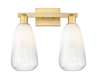 Arcadia Bath Vanity Light Cast Brass