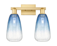Arcadia Bath Vanity Light Cast Brass