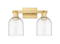 Arcadia Bath Vanity Light Cast Brass Finish