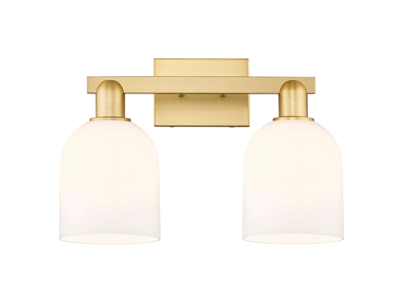 Arcadia Bath Vanity Light Cast Brass Finish