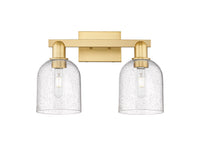 Arcadia Bath Vanity Light Cast Brass Finish