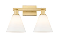 Arcadia Bath Vanity Light Cast Brass Finish