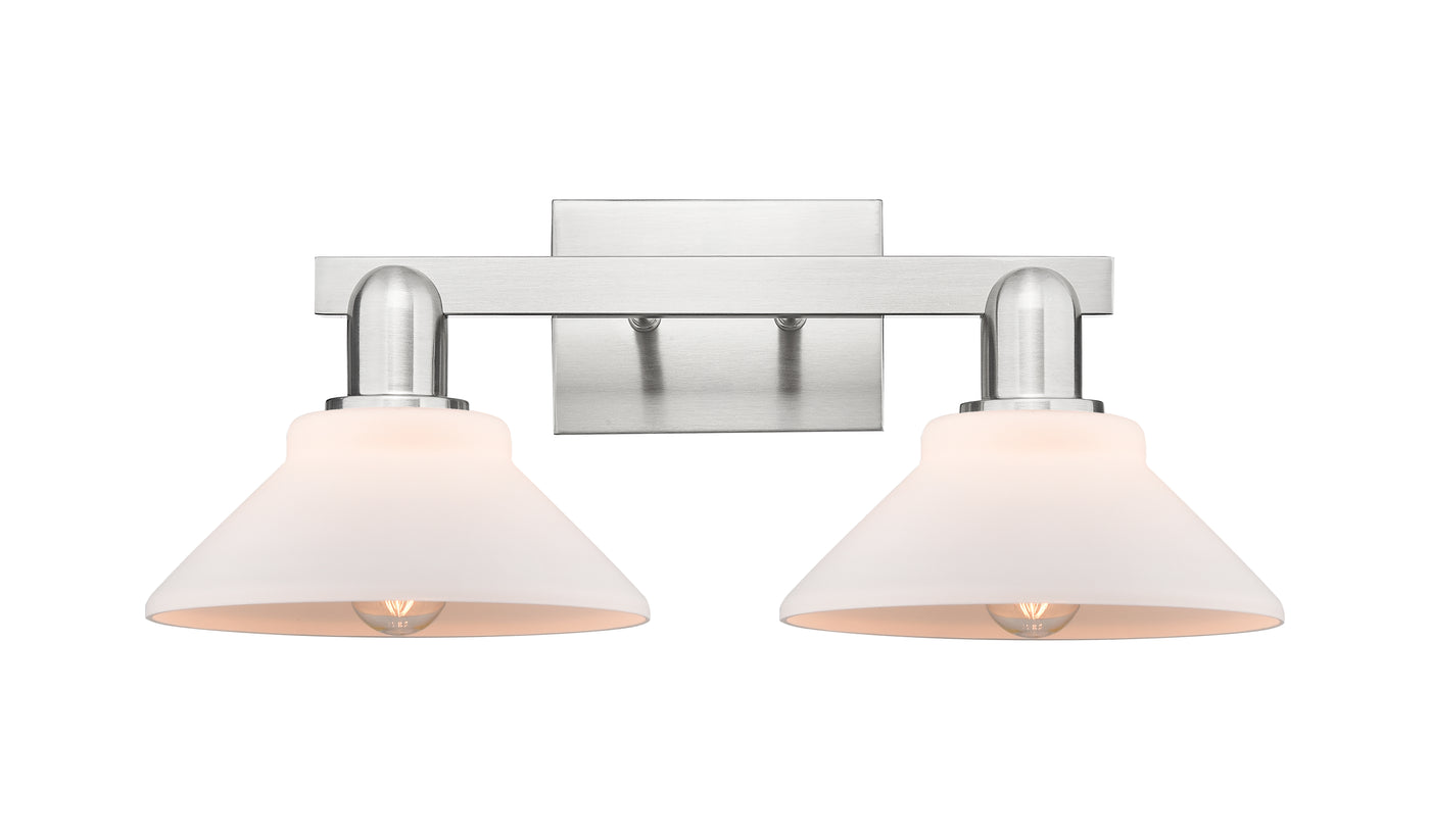 Arcadia Bath Vanity Light Cast Brass