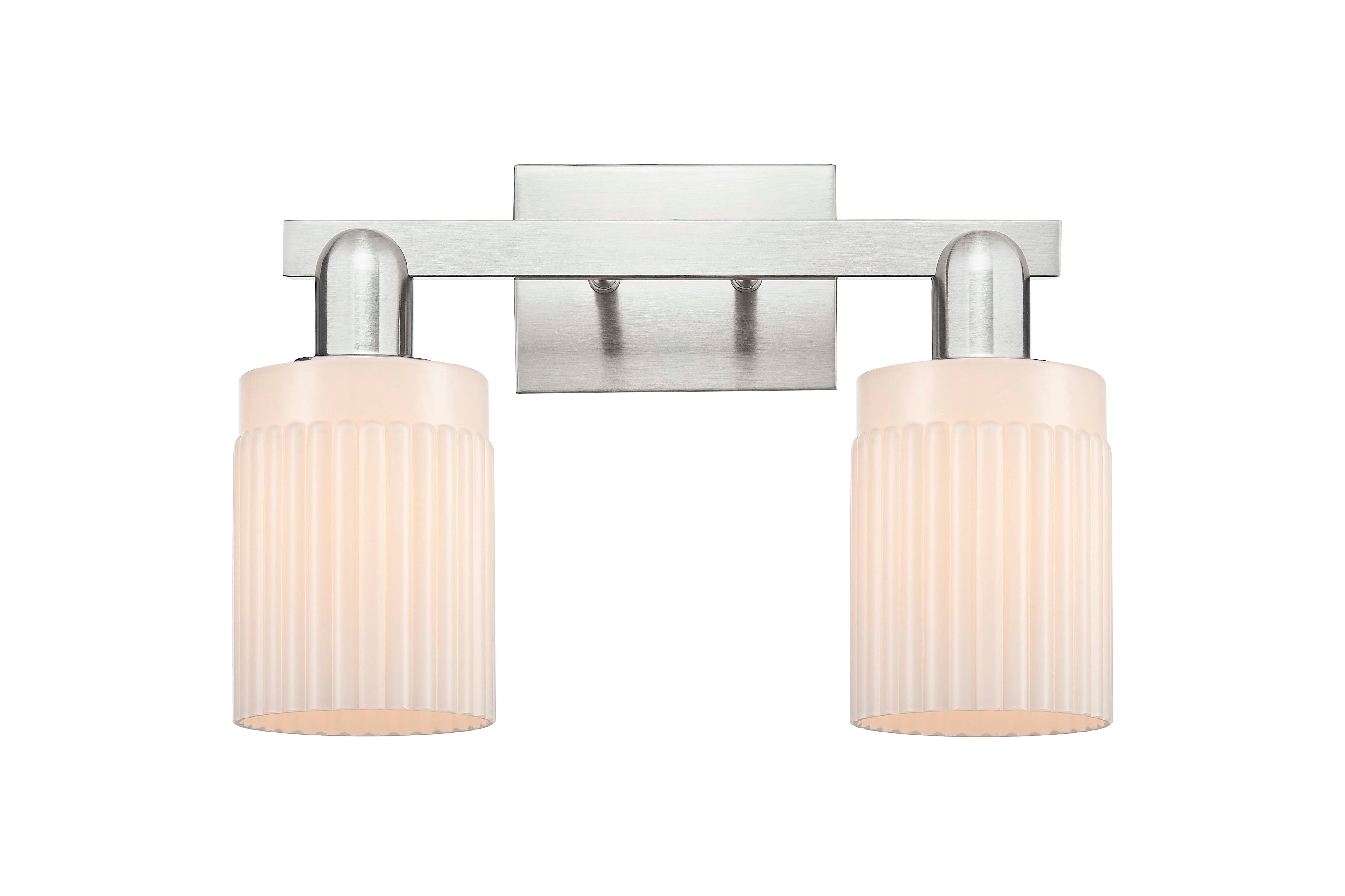 Arcadia Bath Vanity Light Cast Brass Finish