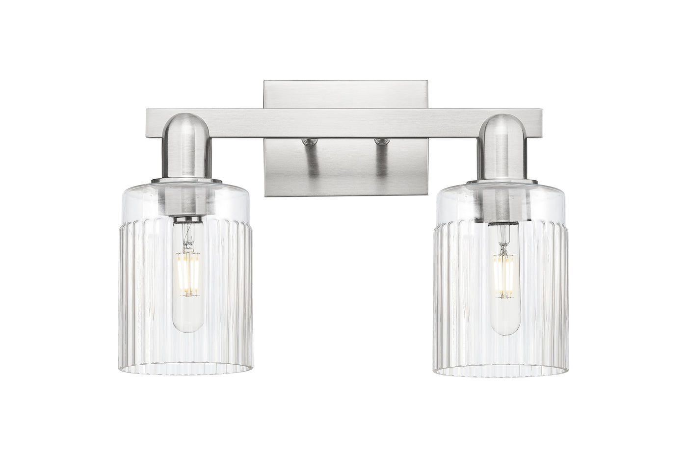 Arcadia Bath Vanity Light Cast Brass Finish