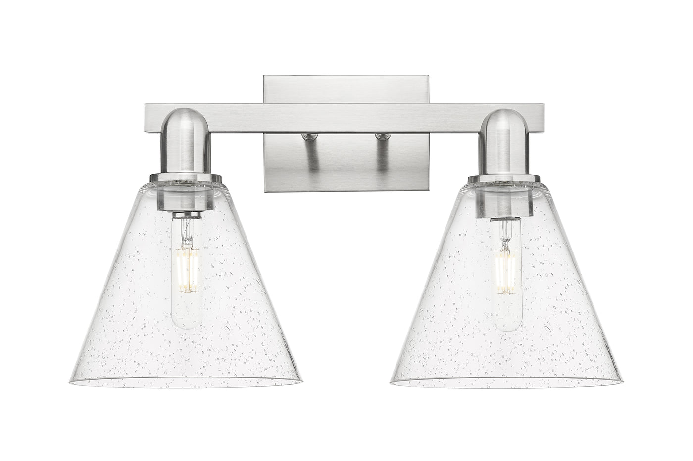 Arcadia Bath Vanity Light Cast Brass Finish