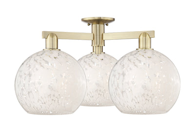 Arcadia Semi-Flush Mount Brushed Nickel