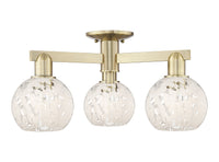 Arcadia Semi-Flush Mount Brushed Satin