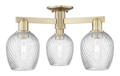 Arcadia Semi-Flush Mount Brushed Nickel