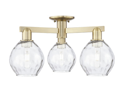 Arcadia Semi-Flush Mount Brushed Nickel