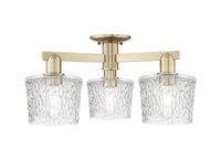 Arcadia Semi-Flush Mount Brushed Satin Nickel
