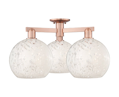 Arcadia Semi-Flush Mount Brushed Nickel