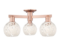 Arcadia Semi-Flush Mount Brushed Satin