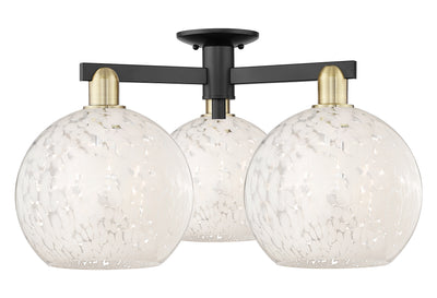 Arcadia Semi-Flush Mount Brushed Nickel