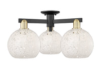 Arcadia Semi-Flush Mount Brushed Nickel