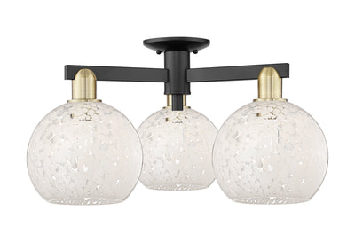 Arcadia Semi-Flush Mount Brushed Nickel