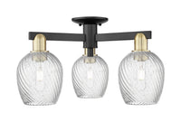 Arcadia Semi-Flush Mount Brushed Nickel