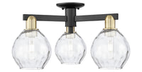 Arcadia Semi-Flush Mount Brushed Nickel
