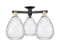 Arcadia Semi-Flush Mount Cast Brass
