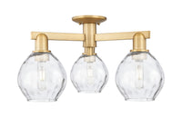 Arcadia Semi-Flush Mount Brushed Nickel
