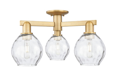 Arcadia Semi-Flush Mount Brushed Nickel