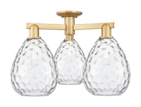 Arcadia Semi-Flush Mount Cast Brass