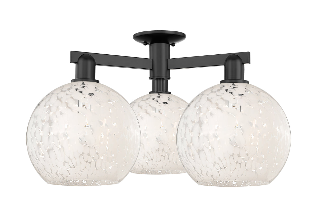Arcadia Semi-Flush Mount Brushed Nickel