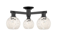 Arcadia Semi-Flush Mount Brushed Satin