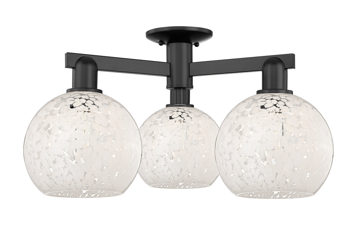 Arcadia Semi-Flush Mount Brushed Nickel