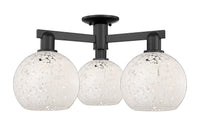 Arcadia Semi-Flush Mount Brushed Nickel