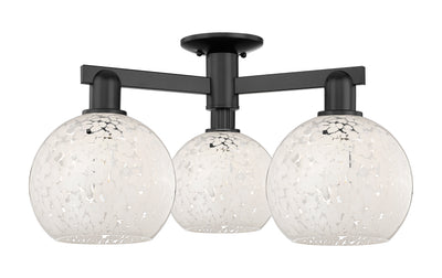 Arcadia Semi-Flush Mount Brushed Nickel