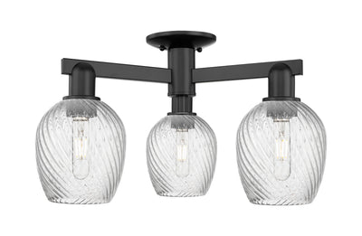 Arcadia Semi-Flush Mount Brushed Nickel