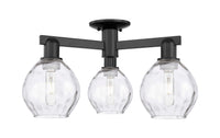 Arcadia Semi-Flush Mount Brushed Nickel