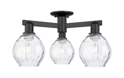 Arcadia Semi-Flush Mount Brushed Nickel