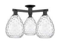 Arcadia Semi-Flush Mount Cast Brass