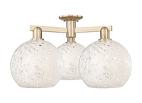 Arcadia Semi-Flush Mount Brushed Nickel