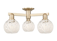 Arcadia Semi-Flush Mount Brushed Satin