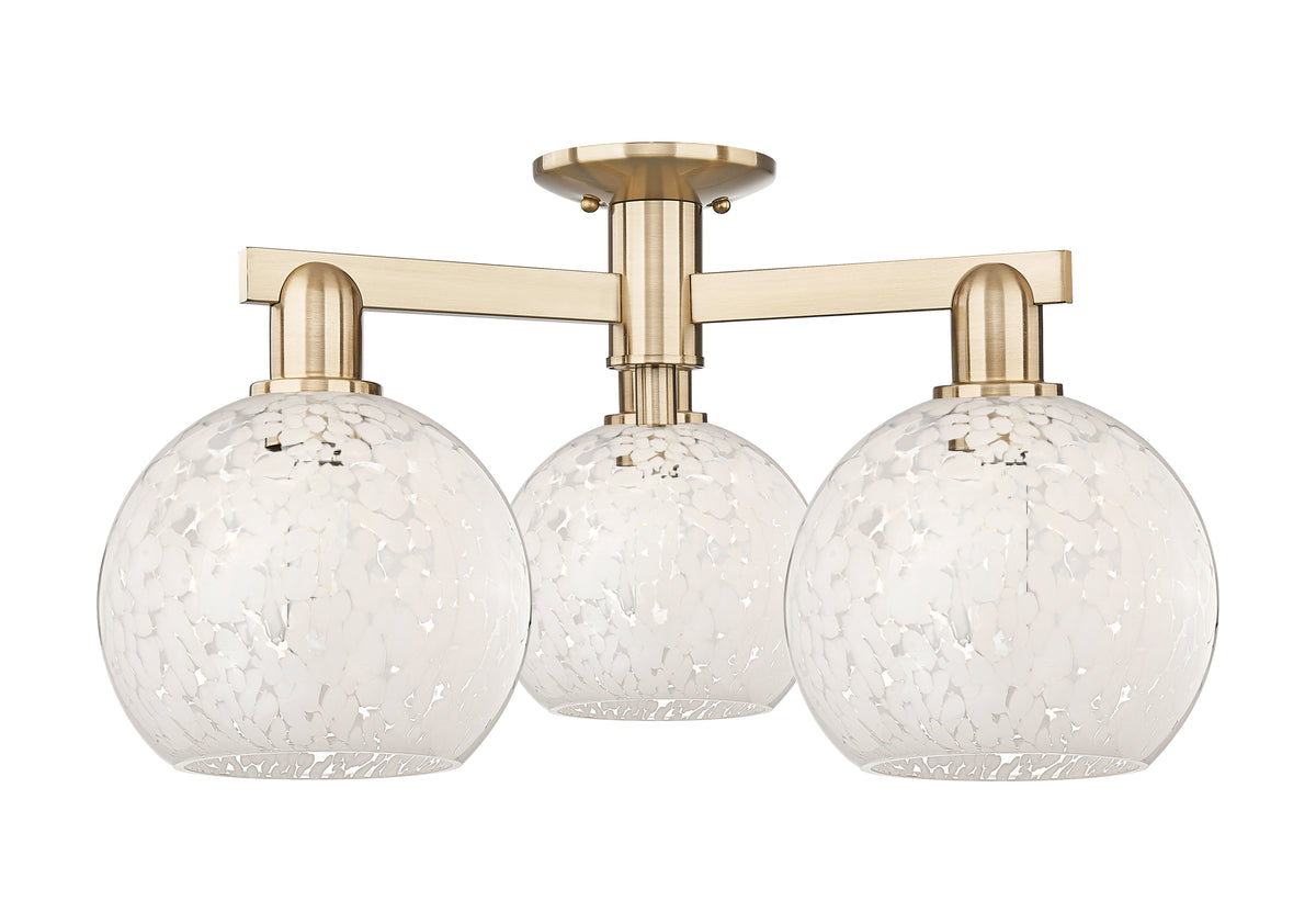 Arcadia Semi-Flush Mount Brushed Nickel