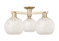 Arcadia Semi-Flush Mount Brushed Nickel