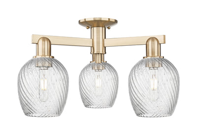 Arcadia Semi-Flush Mount Brushed Nickel