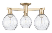 Arcadia Semi-Flush Mount Brushed Nickel