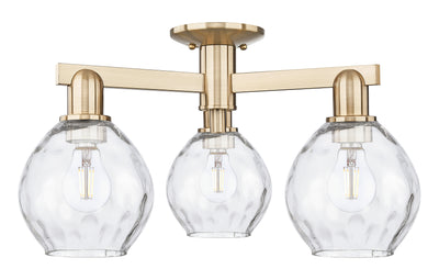 Arcadia Semi-Flush Mount Brushed Nickel