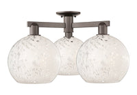 Arcadia Semi-Flush Mount Brushed Nickel