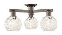 Arcadia Semi-Flush Mount Brushed Satin