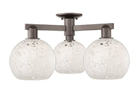 Arcadia Semi-Flush Mount Brushed Nickel