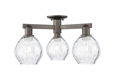 Arcadia Semi-Flush Mount Brushed Nickel