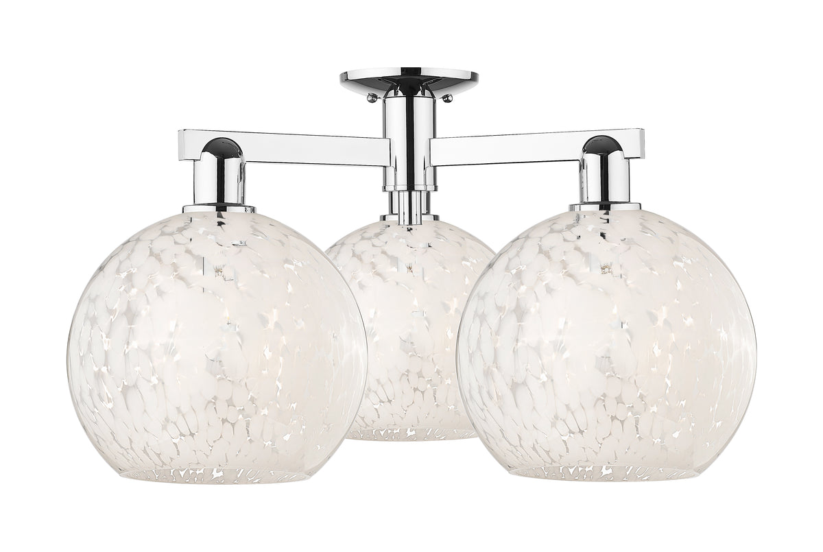 Arcadia Semi-Flush Mount Brushed Nickel