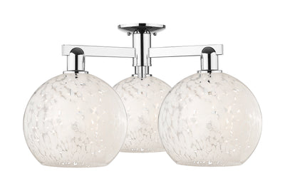 Arcadia Semi-Flush Mount Brushed Nickel