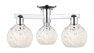 Arcadia Semi-Flush Mount Brushed Satin