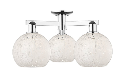 Arcadia Semi-Flush Mount Brushed Nickel